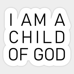 God Jesus Love Child Forever Gift Christ Sticker
